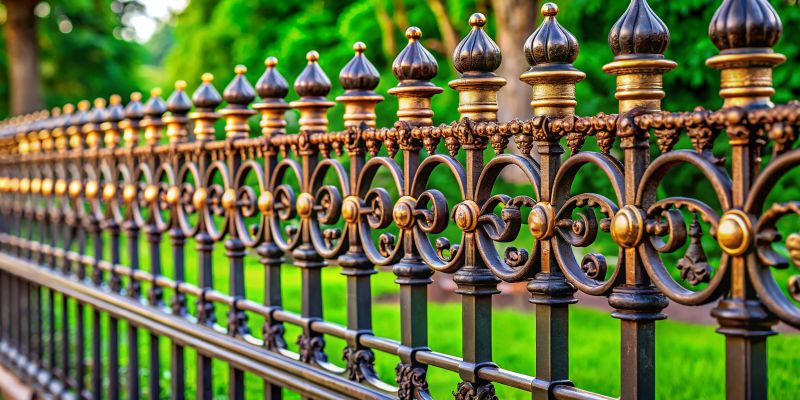 Wrought Iron Fence