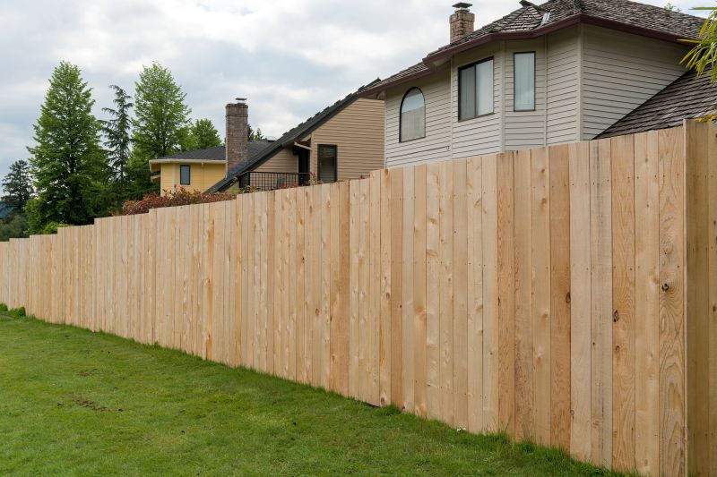 Residential Fence Construction